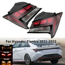 Luzes traseiras externas de LED esquerda+direita para lâmpadas de freio traseiras Hyundai Elantra 2021-2023, usado comprar usado  Enviando para Brazil