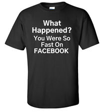 Fast facebook shirt for sale  USA
