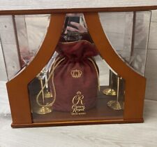 Rare Crown Royal Special Reserve Display Case W/ Decanter & 2 Glasses Bag Bottle for sale  Shipping to South Africa