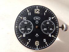 Cwc chronograph watch for sale  LONDON