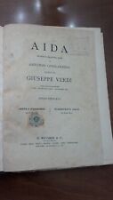 Aida verdi prima usato  Italia