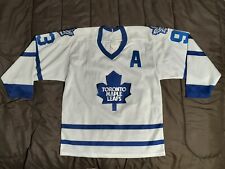 Camiseta usada vintage NHL CCM #93 DOUG GILMOUR, Toronto Maple Leafs, Leaf Fan  comprar usado  Enviando para Brazil