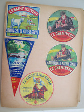 Collection etiquettes fromage d'occasion  Montlouis-sur-Loire