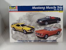 Kit modelo Revell Mustang Muscle Trio em escala 1/24 comprar usado  Enviando para Brazil