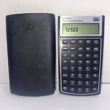 Calculadora financiera HP-10BII con protector de manga - probada y funcionando segunda mano  Embacar hacia Mexico