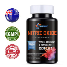 Extra Strength Nitric Oxide Supplement L-Arginine 3X Strength Highest Potency for sale  Shipping to South Africa