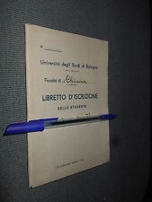 Libretto università degli usato  Bologna