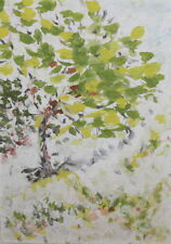 1999 Impressionist oil painting tree signed for sale  Shipping to Canada