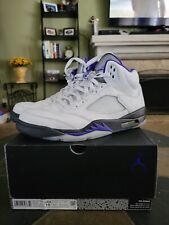 air jordan 5 dark concord men's size 10.5 for sale  Shipping to South Africa