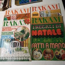 Lotto riviste rakam usato  Italia
