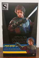 Hot Toys TMS019 Anakin Skywalker 1/6 Scale  Star Wars Clone Wars Complete!!! for sale  Shipping to South Africa