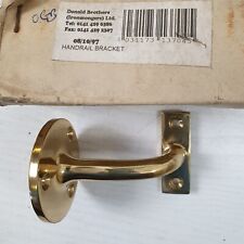 Handrail brackets brass for sale  GLASGOW