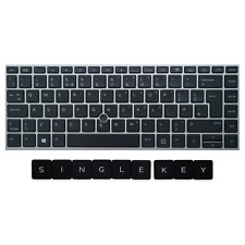 Usado, HP EliteBook 745 G5 | 745 G6 | 840 G5 | 840 G6 tecla única + dobradiça | teclado do Reino Unido comprar usado  Enviando para Brazil