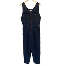 Used, FREE PEOPLE We The Free Cloud Nine Denim Jumpsuit in Iron Black, Size Small for sale  Shipping to South Africa