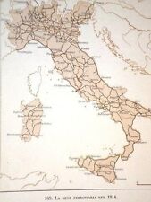Cartina italia rete usato  Villarosa
