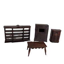 Brown dollhouse furniture for sale  Jackson