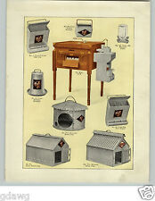 1919 PAPER AD 5 PG OVB Our Very Best COLOR Chicken Equipment Incubator Feeders for sale  Shipping to South Africa