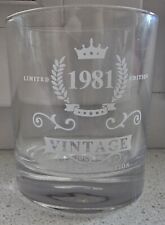 Whisky glas 1981 gebraucht kaufen  Bramsche
