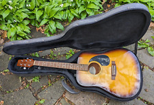 Used, OZARK MODEL 3343S ELECTRO ACCOUSTIC DREADNOUGHT GUITAR + FOAM HARDSHELL CASE for sale  Shipping to South Africa