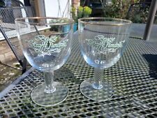 belgium beer glasses for sale  BOGNOR REGIS