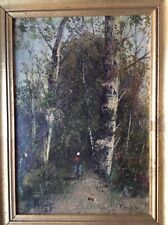 19th Century Oil Painting Barbizon Landscape Louis DUPUY pseudonym GALIEN-LALOUE for sale  Shipping to South Africa