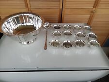 silver punch bowl for sale  Grand Rapids