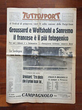 Tuttosport marzo 1963 usato  Milano