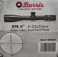Burris xtr 25x50mm for sale  Painted Post