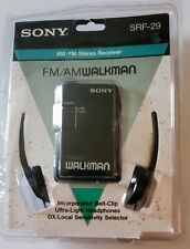 RADIO RECEPTOR ESTÉREO SONY FM/AM WALKMAN SRF-29 DE COLECCIÓN NUEVA, usado segunda mano  Embacar hacia Argentina