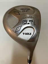 Driver de golf Excalibur ELT suela en V 10,5° eje de acero flexible regular zona de choque segunda mano  Embacar hacia Argentina