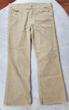 Used, MOTHER “THE OUTSIDER CROP” Hopscotch Women Corduroy Pants Beige Size 32  EUC for sale  Shipping to South Africa