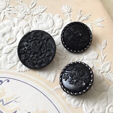Antique buttons black d'occasion  Expédié en Belgium