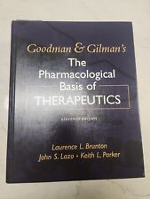 Goodman and Gilman's the Pharmacological Based of Therapeutics, décima primeira edição comprar usado  Enviando para Brazil