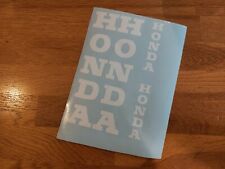 Honda vertical decal for sale  LEAMINGTON SPA