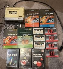 Cassete Atari 1010, funciona, além de enorme lote de software, caixas e manuais comprar usado  Enviando para Brazil