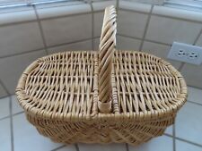 Picnic straw basket for sale  Redwood City