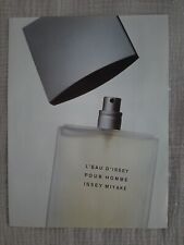 Publicité papier Parfum. Perfume Ad Issey Miyake L'eau de 1996 segunda mano  Embacar hacia Argentina