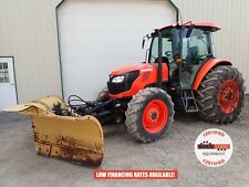 2013 KUBOTA M9960 TRACTOR W/ HLA V-PLOW, CAB, HEAT/AC, 4WD, HYD SHUTTLE, 353 HRS for sale  USA