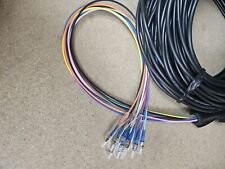 Used,  12c ST Single Mode Fibre Optic Cable  50m. for sale  Shipping to South Africa