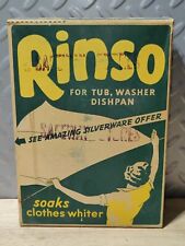 1949 rinso detergent for sale  Wichita