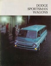 1968 Dodge Sportsman Wagons Custom Sportsman Camper Conversion Sales Brochure for sale  Shipping to Ireland