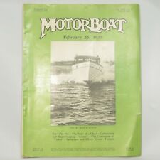 1925 motorboat magazine for sale  Toledo