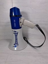 ThunderPower THUN-100 10W Max 15w Bullhorn Megaphone Speaker with Siren used  for sale  Shipping to South Africa