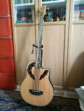 4 string electro acoustic bass guitar, used for sale  LONDON