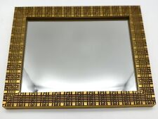 Espelho de parede/decoração/decoração de parede com moldura de madeira pintada a ouro  comprar usado  Enviando para Brazil