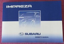 Subaru impreza owners for sale  SHERINGHAM