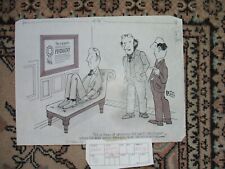 Original punch cartoon for sale  HEREFORD