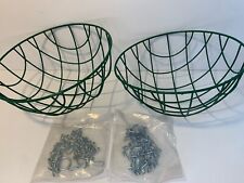 Pair hanging baskets for sale  UK