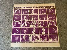 Deep Purple In Concert + Inners Stunning EX+ Rare Original Double LP comprar usado  Enviando para Brazil