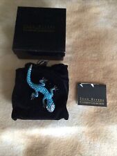 Broche Fabulous Joan Rivers falso turquesa lagartixa lagartixa comprar usado  Enviando para Brazil